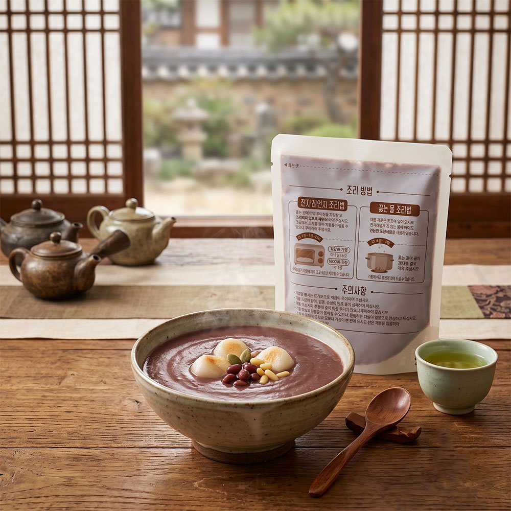 대두 간편한끼 단팥죽 250g 국내산 팥죽